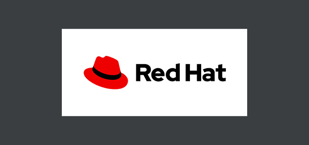 Logo von "Red Hat"