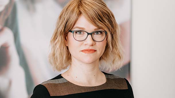 Sonja Stange, Computer-Linguistin bei Materna (verweist auf: Mehr Intelligenz für digitale Assistenten)