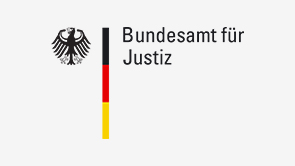 Logo "Bundesamt für Justiz"