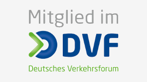 Logo "Mitglied im Deutsches Verkehrsforum"