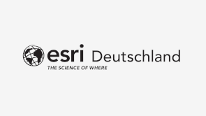 Logo "Esri" (verweist auf: Amazon Web Services (AWS))