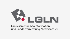 Logo "Landesamt für Geoinformation und Landesvermessung Niedersachsen"