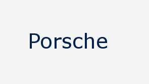 Schriftzug "Porsche"