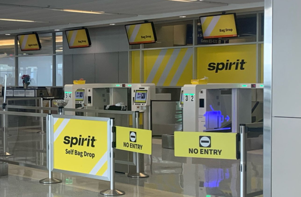 Self-Bag Drop at Dallas Fort Worth airport